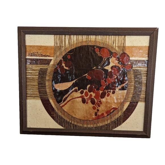 Harriet Hanson Mixed Media Artist 1970´s 15" X 12" Chicago Artist See Photos,New Products : American Fashion Style Bags On Sale